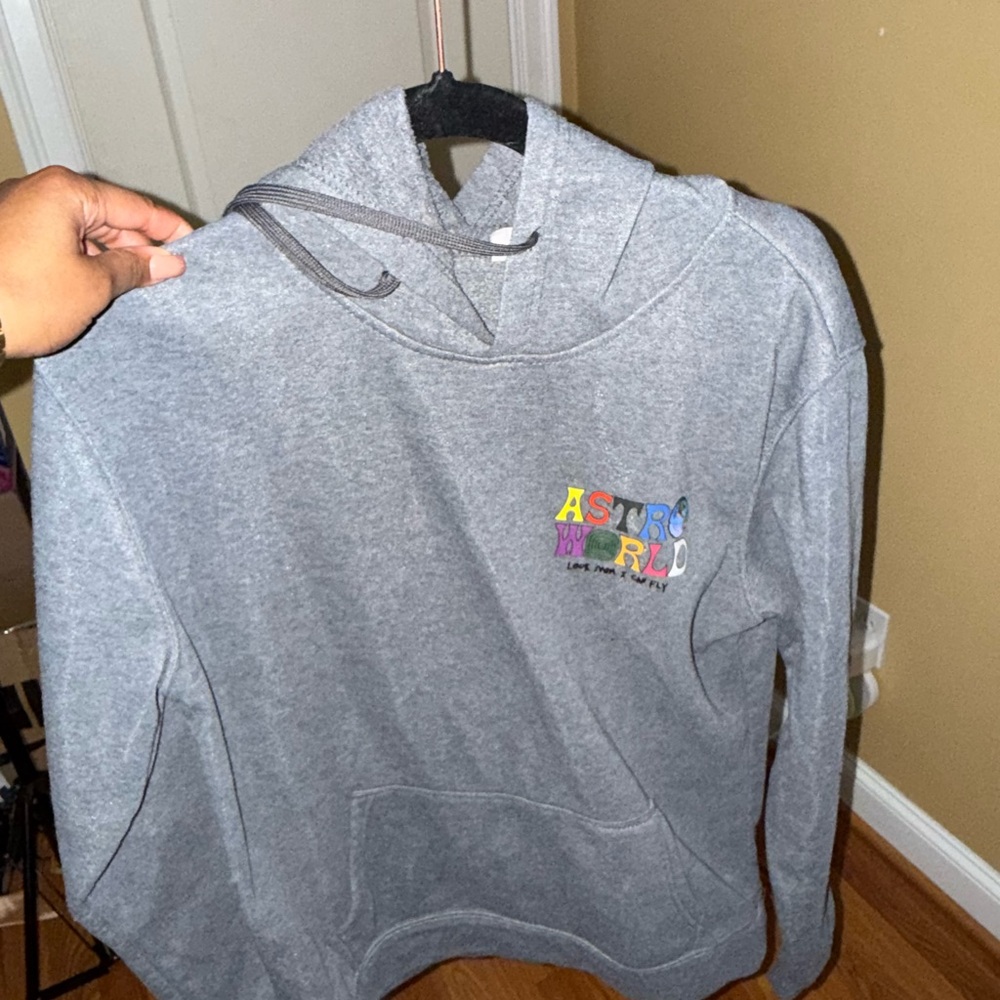 Gray Astroworld Hoodie